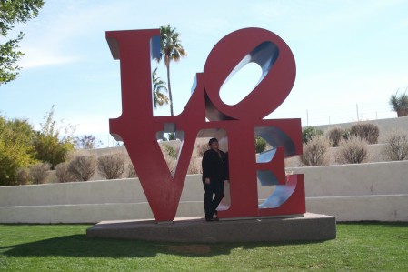 LOVE sculpture