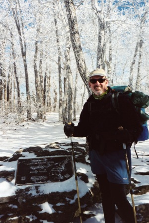 A winter hike