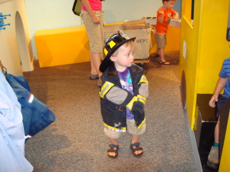 Keaton the Fireman!