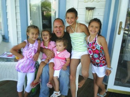 papa and girls