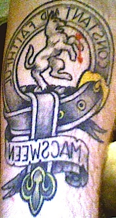 My tatt on my forearm 2009