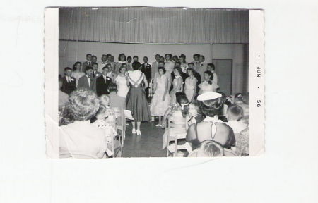 Florence School Eighth Grade Class 1956