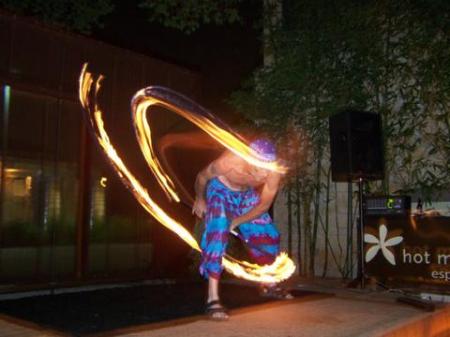 Performing w/ Fire Staff 4