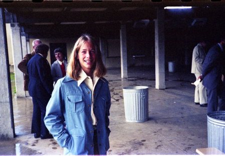 Me at ninth grade graduation 1976