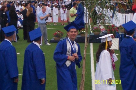 Our son Falcon's graduation B.P. 2009