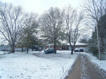 1st snow of 2009