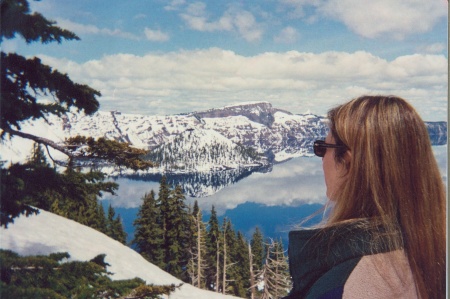 Crater Lake, spring of 2005