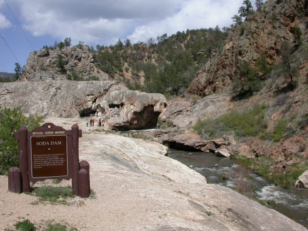 Soda Dam - in Northern New Mexico