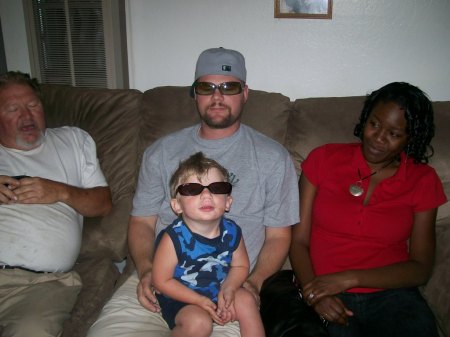 Grandpa, Uncle T, Aunt Tanya and "Cool" Devin