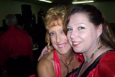 Sharon and I widders ball 2009