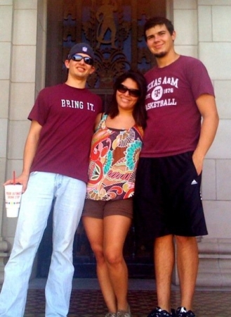 Two Aggies and a Longhorn