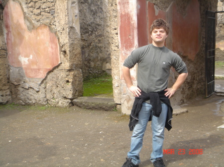 Zack in Pompeii