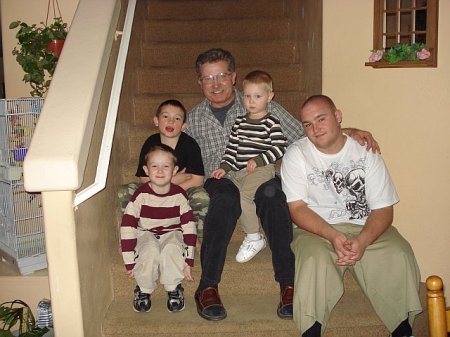 Me and my grandboys