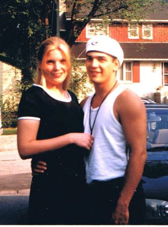 Angela and Shania Twain's brother circa 1998