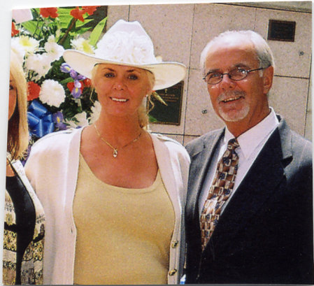 Debbie, Me, and Pastor Joe