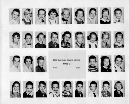 Laidlaw, 1st. Grade Class, 1955-56