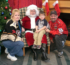 ME,HUNTER, TIM W/SANTA