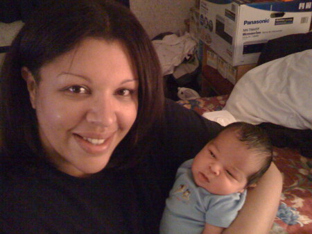 Me & my grandson Izayah.