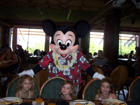 The first day at Disney World