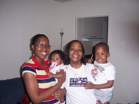 My daughter & grandbabies