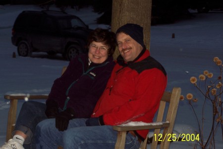 Marty & Eric Enjoying Christmas  Day in Mich