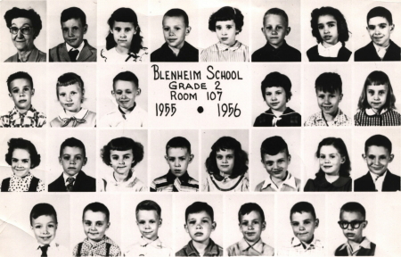 Miss Dunn's grade 2, 1955