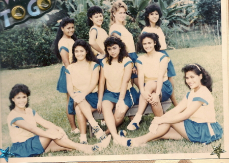 1985 Cheerleading Squad