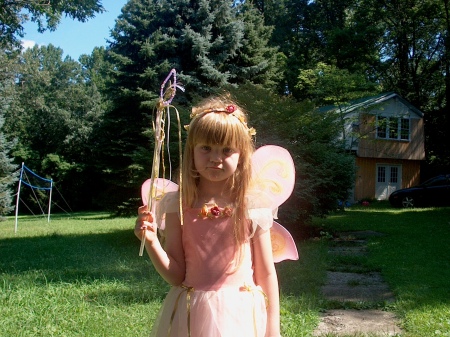 This is one unhappy fairy