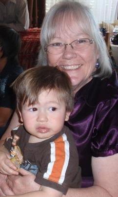 Karen and grandson Joshua