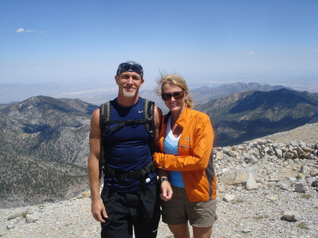 Peak of Mt Charleston July 2009