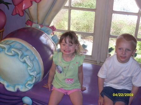 Kym and Nathan in Minnie's House