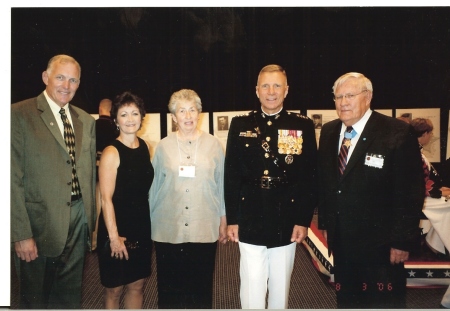 CL , Susan, Sally, CMC Hagee, Art Jackson MOH