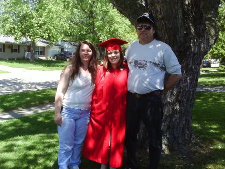 Me, my daughter Natissa, and my fiance' Ed