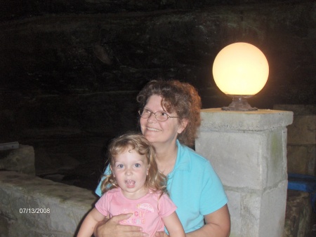 Me and Megan at Hidden River Cave