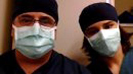 Father and Son in surgery together