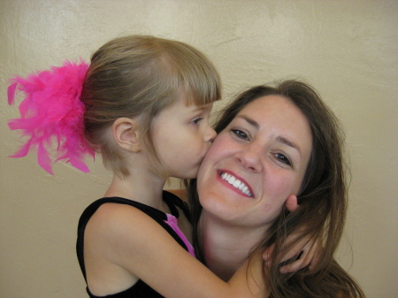 Joanna Kissing Mommy