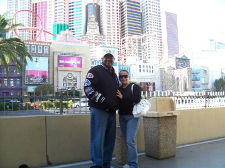 Me and the wife  in Vegas