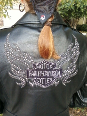 I own the jacket, not the motorcycle