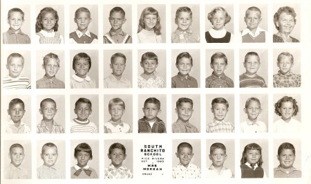 So. Ranchito School, Oct. 1960, 1st Grade