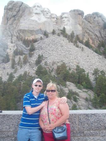 Ryan and MOM Mt Rushmore 2008