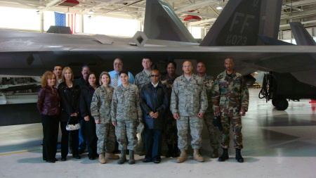 F-22 at Langley AFB