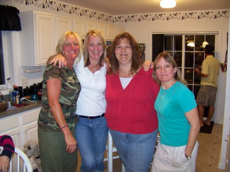 Misty, Barb, Jill and I