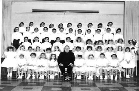 Second Grade - First Communion Photo '68