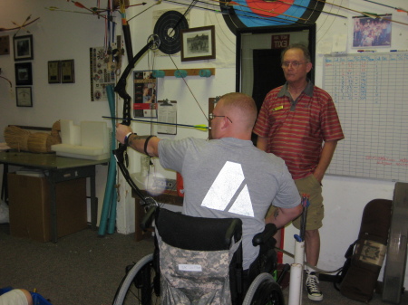 Skip working with new Wounded Warrior Archer