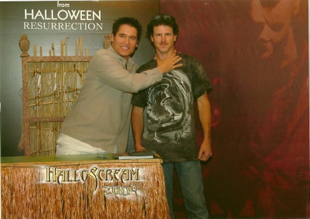 Me and Brad Loree a.k.a Michael Myers