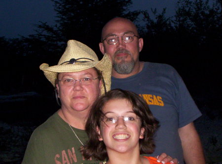 My Family--Camping at Garner State Park