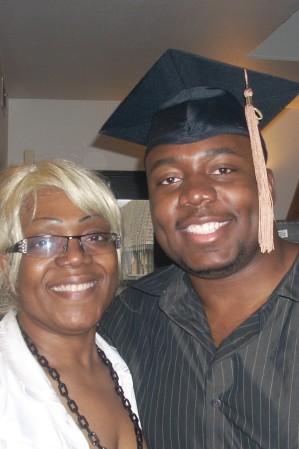 Me & my son  Derick,Graduate of Iowa State