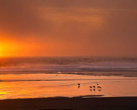 Sunset from Moss Landing