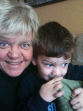 The Grandson and me.