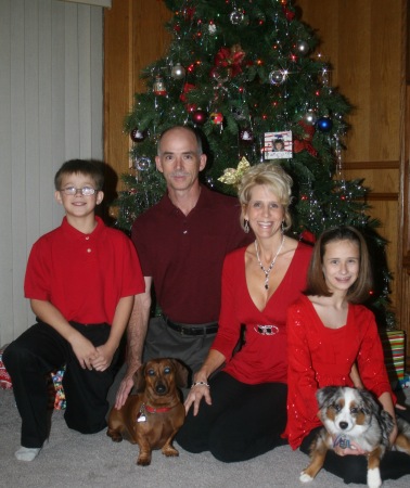 2008 Family Christmas picture